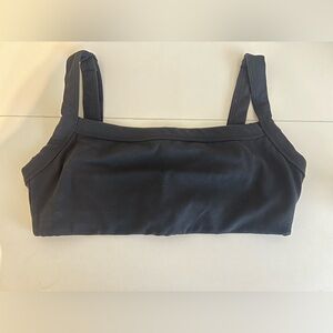 Vitality Cloud II Square Bra in Black Midnight